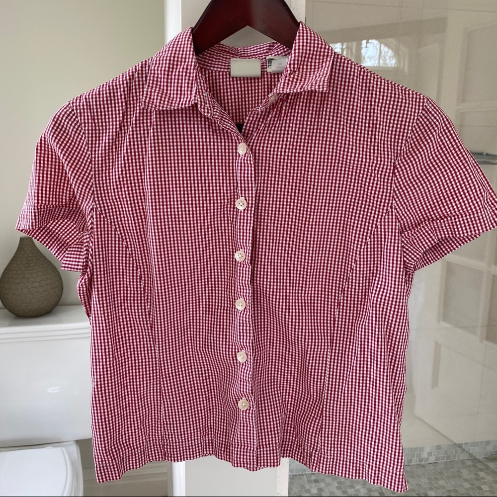 Vintage Gingham GAP top
